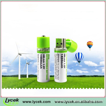 aa rechargeable battery aa battery usb charge batteries